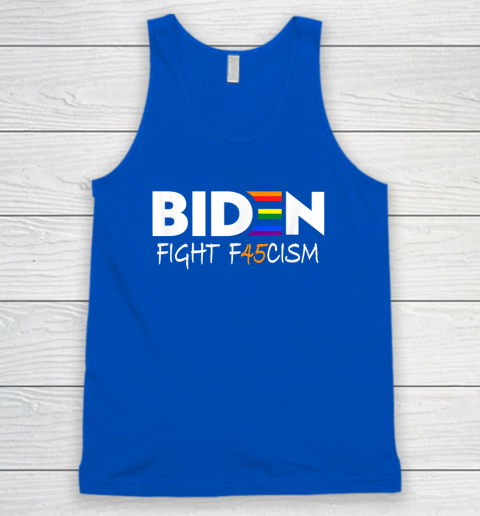 Biden Fight F45cism Shirt Biden Fight Fascism Anti Trump Tank Top 4 Biden Fight F45cism Shirt Biden Fight Fascism Anti Trump Tank Top - Image 4