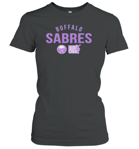 Buffalo Sabres Richmond Resilient Hockey Fights Cancer Women's T-Shirt