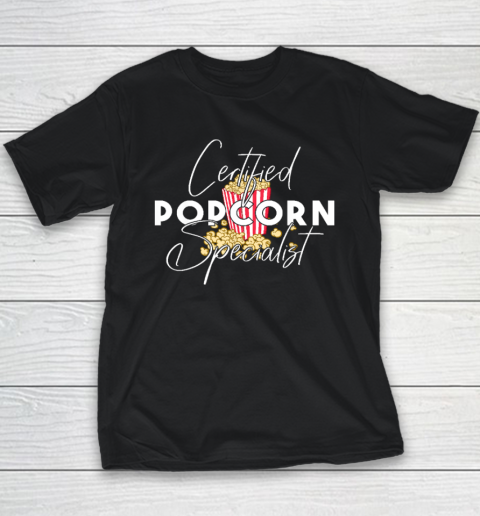 Certified Popcorn Specialist Youth T-Shirt