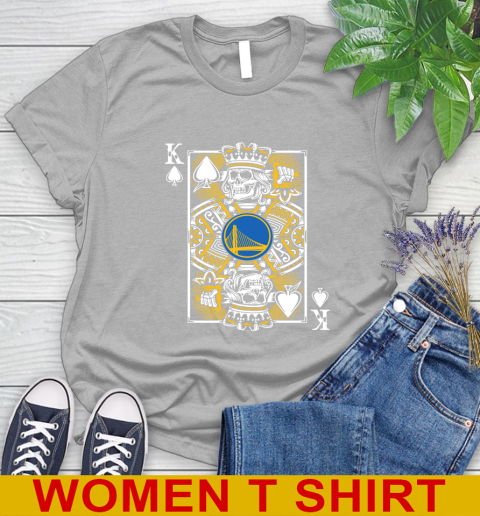 Golden State Warriors NBA Basketball The King Of Spades Death Cards Shirt Women's T-Shirt 5