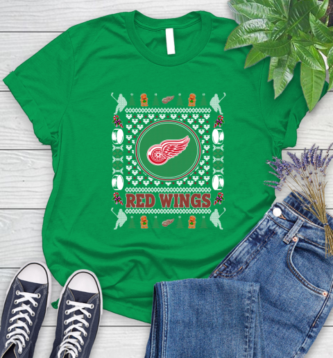 Detroit Red Wings Merry Christmas NHL Hockey Loyal Fan Ugly Shirt 94
