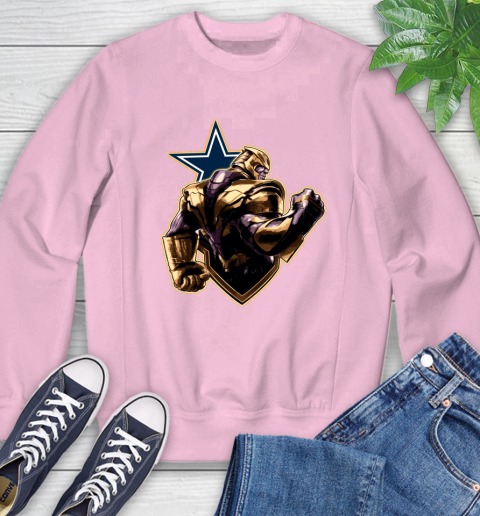 NFL Thanos Avengers Endgame Football Sports Dallas Cowboys Sweatshirt 9
