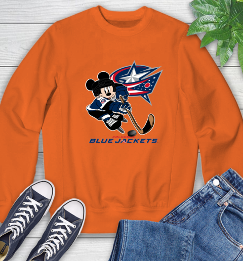 Columbus blue jackets crewneck sweatshirt hot sale