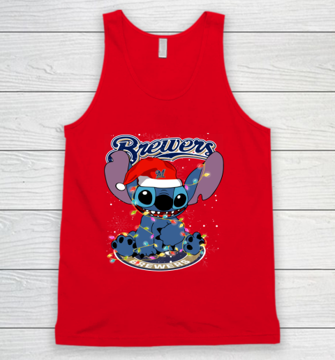 Milwaukee Brewers MLB noel stitch Baseball Christmas Tank Top 3