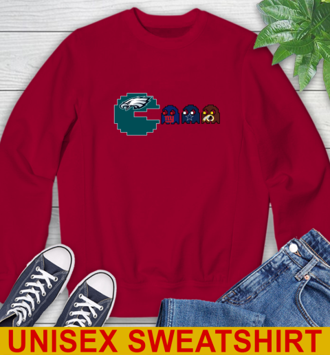 Philadelphia Eagles NFL Football Pac Man Champion Sweatshirt 7