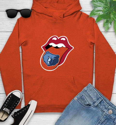 Memphis Grizzlies NBA Basketball Lips I Root For My Team Adoring Fan 141