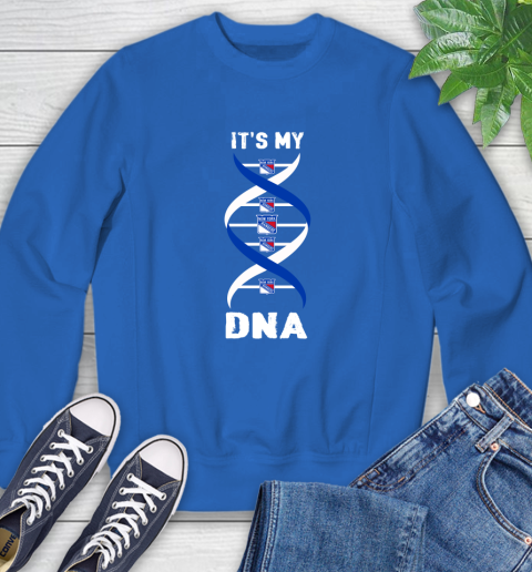 New York Rangers NHL Hockey It's My DNA Sports Sweatshirt 9