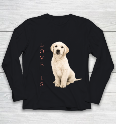 Dog Mom Shirt Labrador Retriever Shirt Women Men Kids White Lab Dog Mom Youth Long Sleeve