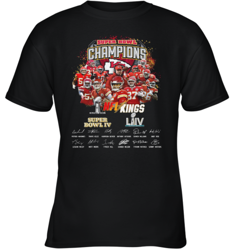Kansas City Super Bowl Champions NFL Kings Youth T-Shirt