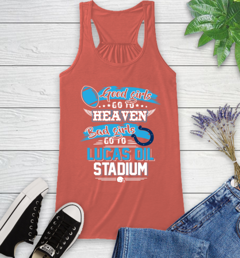 Indianapolis Colts NFL Bad Girls Go To Lucas Oil Stadium Shirt Racerback Tank 3