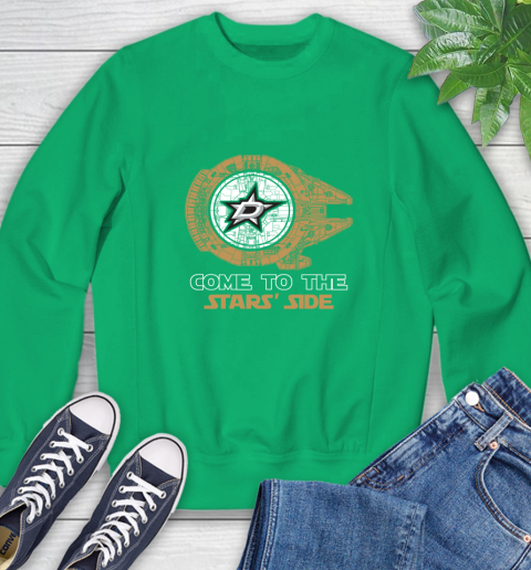 NHL Come To The Dallas Stars Wars Hockey Sports Sweatshirt 7