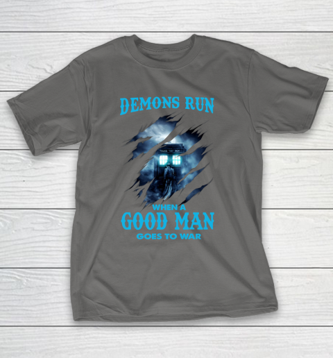 Demons Run When A Good Man Goes To War Doctor Who T-Shirt 8