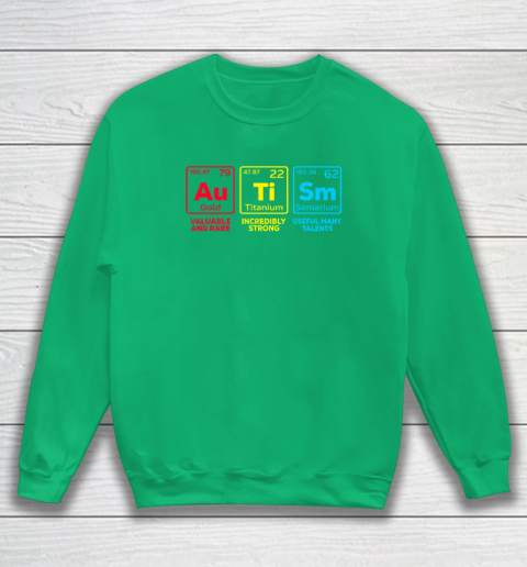 Autism Awareness Elements Periodic Table Sweatshirt 4