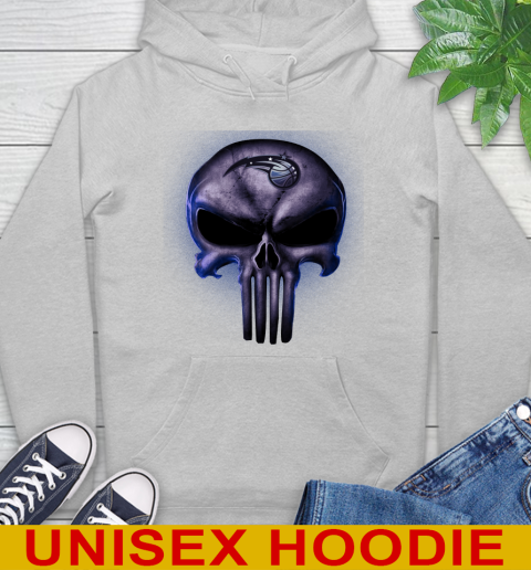 Orlando Magic NBA Basketball Punisher Skull Sports Hoodie 6