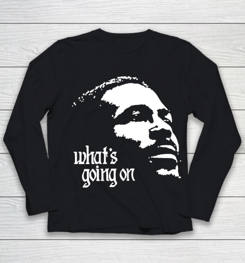 Marvin Gaye Shirt What's going On Youth Long Sleeve
