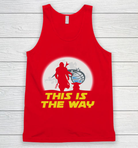 Orlando Magic NBA Basketball Star Wars Yoda And Mandalorian This Is The Way Tank Top 5