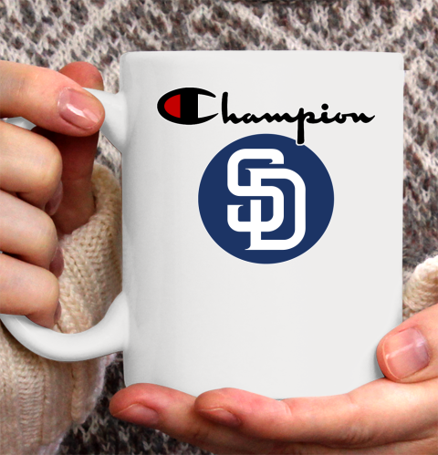 MLB Baseball San Diego Padres Champion Shirt Ceramic Mug 11oz