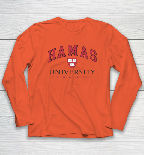 Hamas University Funny Long Sleeve T-Shirt 3