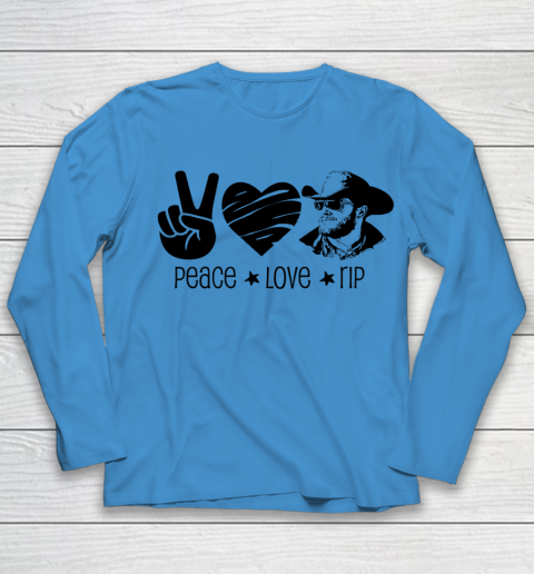 Rip Wheeler Shirt Peace Love Rip Youth Long Sleeve 4
