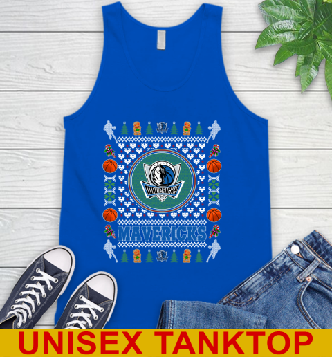 Dallas Mavericks Merry Christmas NBA Basketball Loyal Fan Tank Top 4