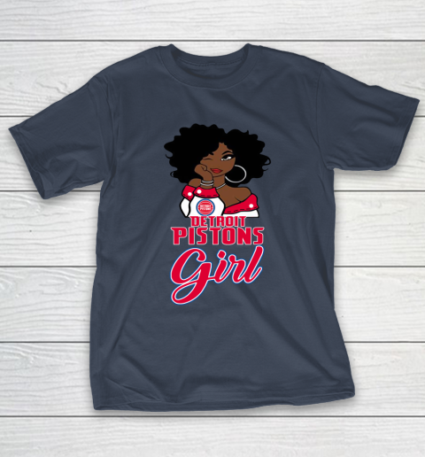 Detroit Pistons Girl NBA T-Shirt 4