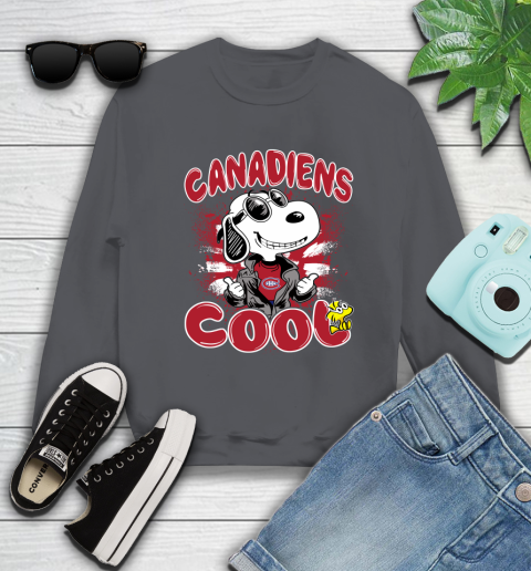 NHL Hockey Montreal Canadiens Cool Snoopy Shirt Sweatshirt 6