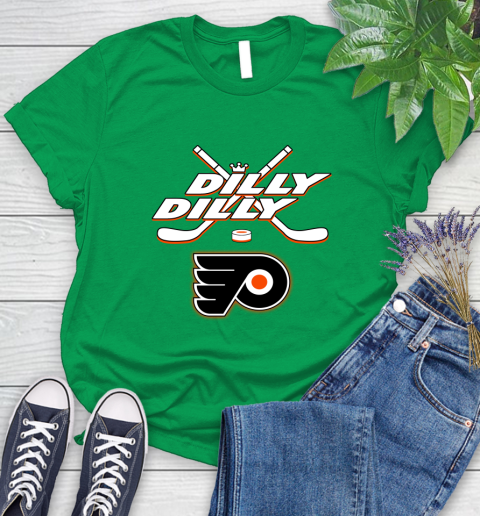 NHL Philadelphia Flyers Dilly Dilly Hockey Sports Women's T-Shirt 6