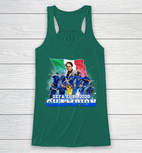 Italy European Champions 2020 Team Racerback Tank 5