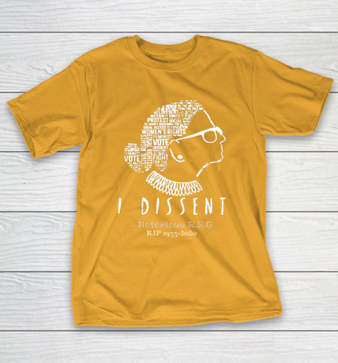 Notorious RBG 1833  2020 R.I.P Ruth Bader Ginsburg I Dissent T-Shirt 2