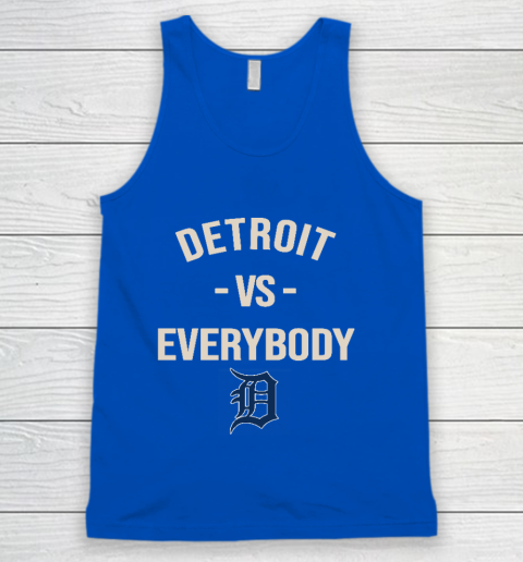 Detroit Tigers Vs Everybody Tank Top 4
