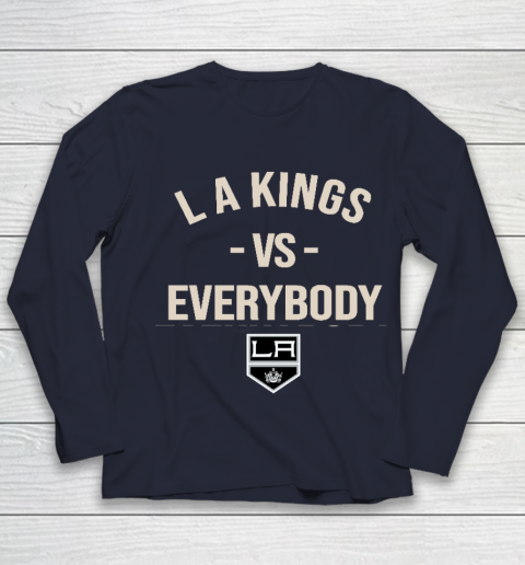 Los Angeles Kings Vs Everybody Youth Long Sleeve 2