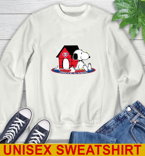 MLB Baseball Philadelphia Phillies Snoopy The Peanuts Movie Shirt Sweatshirt