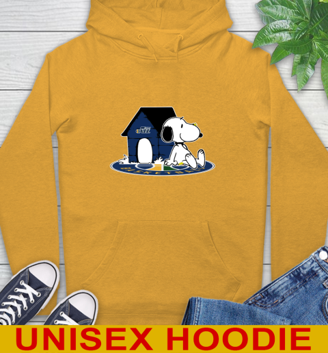NBA Basketball Utah Jazz Snoopy The Peanuts Movie Shirt Hoodie 3