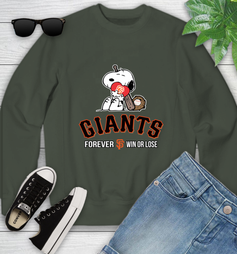 MLB The Peanuts Movie Snoopy Forever Win Or Lose Baseball San Francisco Giants 124
