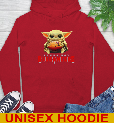 NFL Football Tampa Bay Buccaneers Baby Yoda Star Wars Shirt Hoodie 10