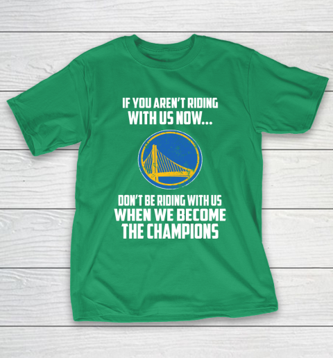 NBA Golden State Warriors Basketball We Become The Champions T-Shirt 5