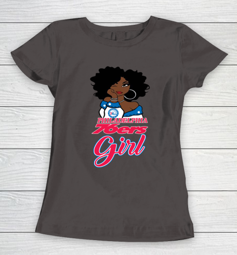 Philadelphia 76ers Girl NBA Women's T-Shirt 9