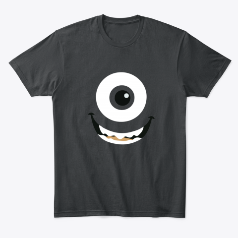 ubj7 mike wazowski classic t shirt 2 front black