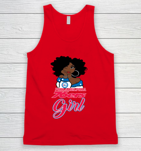 Philadelphia 76ers Girl NBA Tank Top 6
