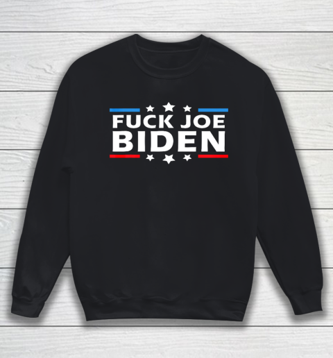 Mens Fuck Joe Biden Sucks Funny Election Anti Biden Debate Gift Sweatshirt