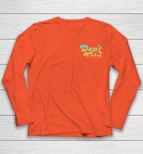 Dont Trip Vote Shirt - Harry Styles Vote (print in front and back) Youth Long Sleeve 2