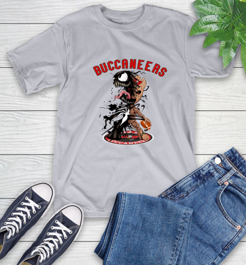 NFL Tampa Bay Buccaneers Football Venom Groot Guardians Of The Galaxy T-Shirt 6