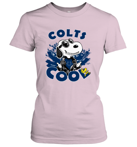 Indianapolis Colts Snoopy and Charlie Brown with Woodstock cartoon