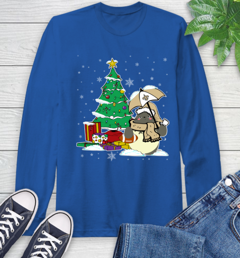New Orleans Saints NFL Football Cute Tonari No Totoro Christmas Sports Long Sleeve T-Shirt 10