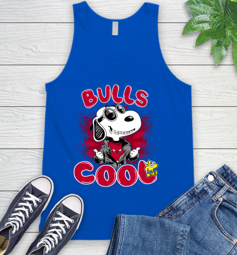 NBA Basketball Chicago Bulls Cool Snoopy Shirt Tank Top 4