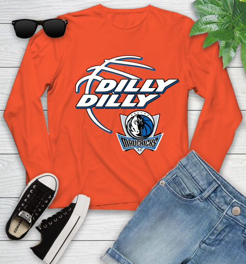 NBA Dallas Mavericks Dilly Dilly Basketball Sports Youth Long Sleeve 4