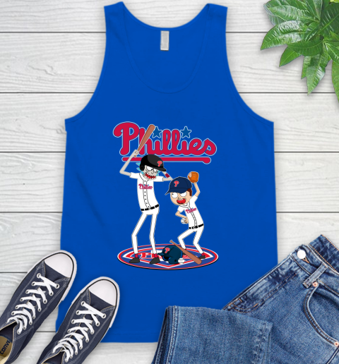 MLB Philadelphia Phillies Rick And Morty Baseball 74