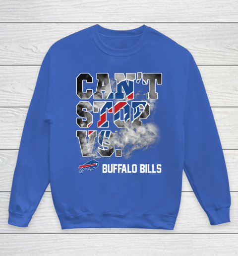 NFL Buffalo Bills Can't Stop Vs Youth Sweatshirt 6
