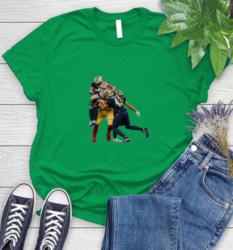 Sprint Football San Francisco 49ers And New Orleans Saints Shirts 95