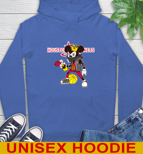 Houston Rockets NBA Basketball Mickey Peace Sign Sports Hoodie 10 Houston Rockets NBA Basketball Mickey Peace Sign Sports Hoodie - Image 10